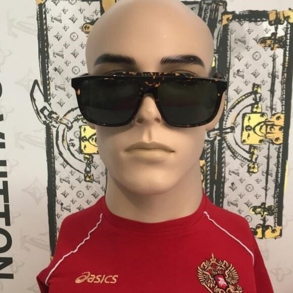 New Authentic Gucci Tortoiseshell Sunglasses GG1039s 002 - Picture 5 of 11